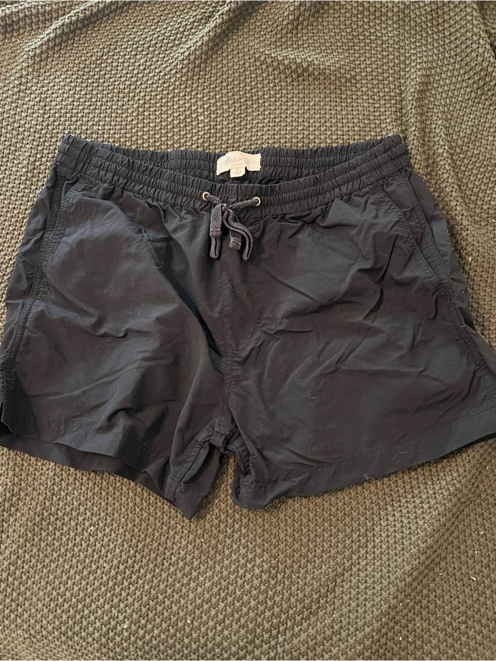 Madewell men’s shorts L black